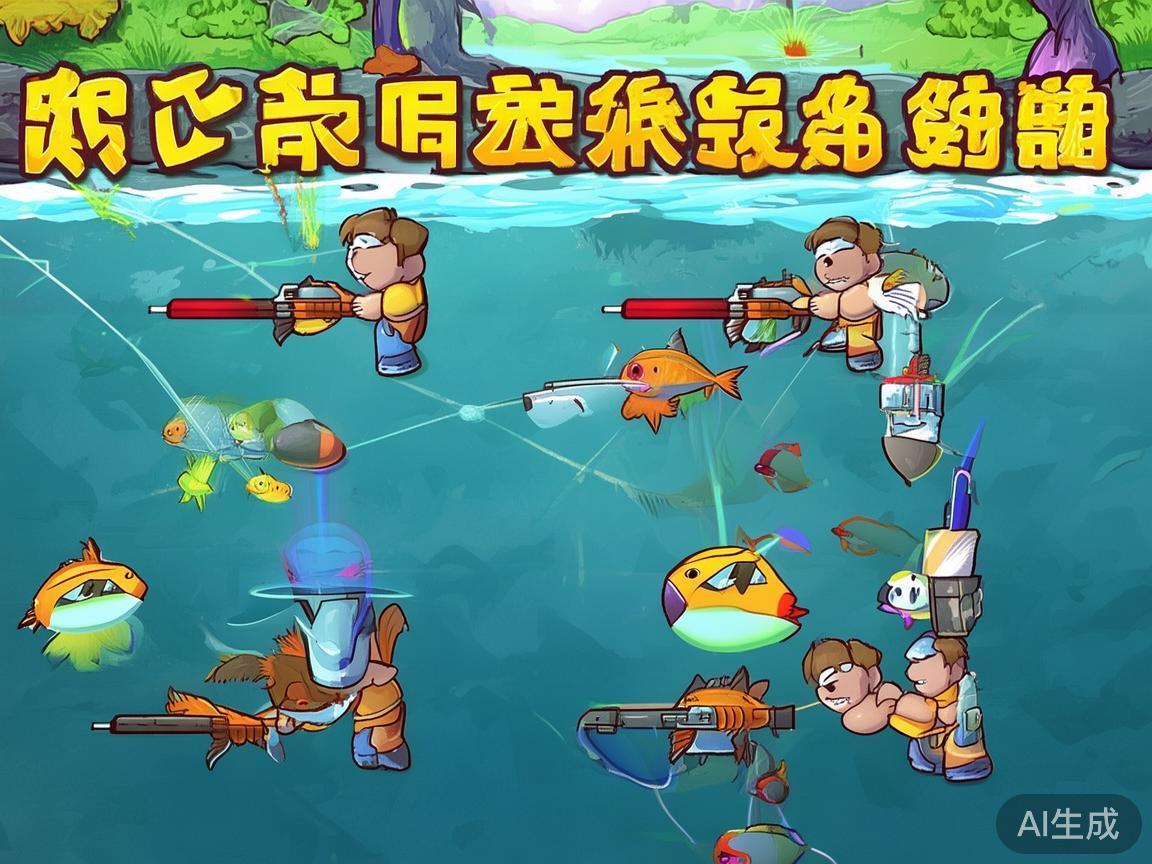财神捕鱼是一款以“捕鱼”为核心的休闲游戏，玩法简单